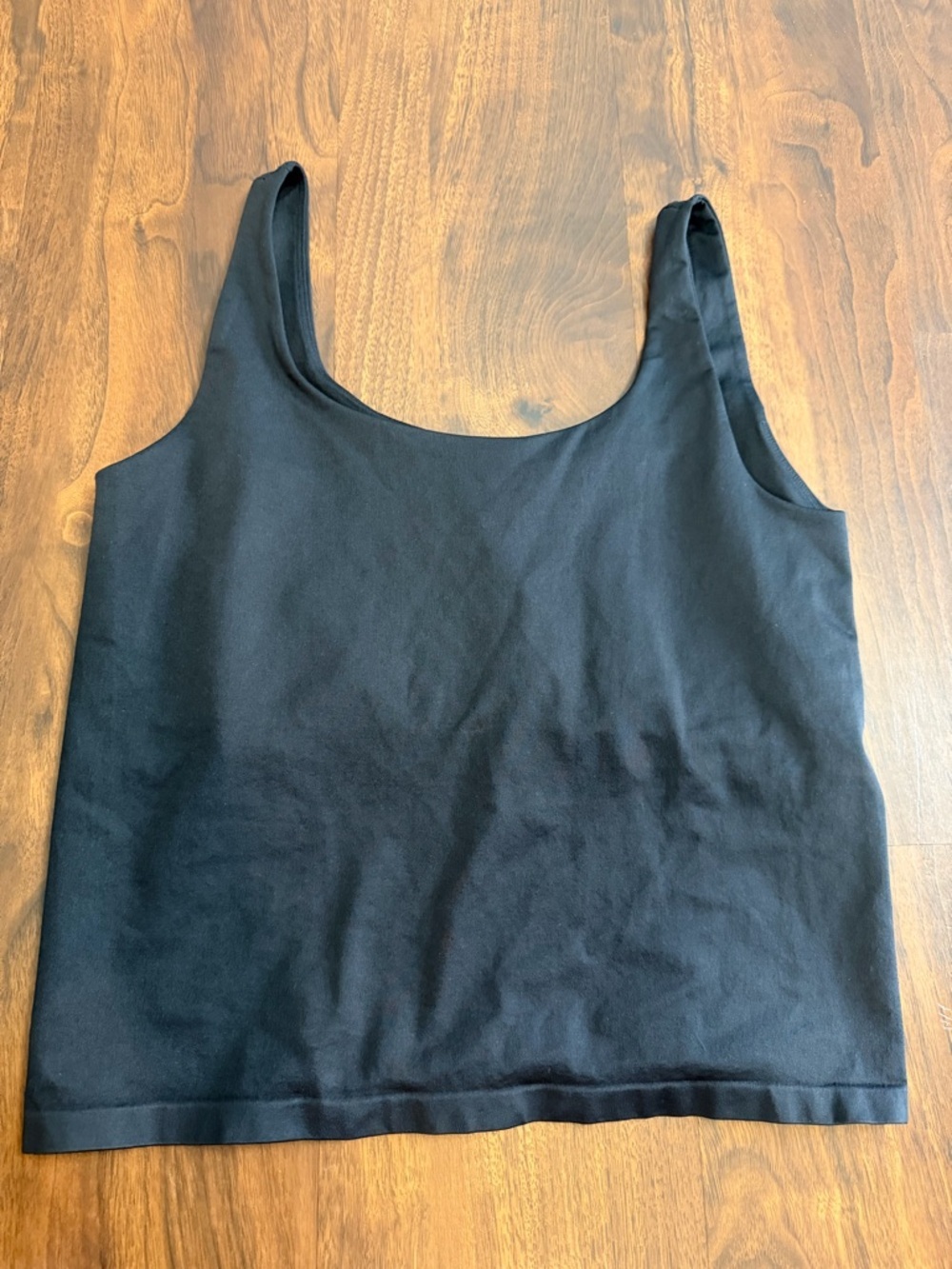 3/$30 ☀️ Avec Les Filles Basic Black Scoop Neck Tank Top